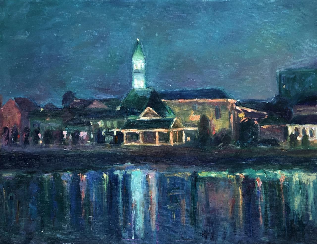 Kaban Lake at Night