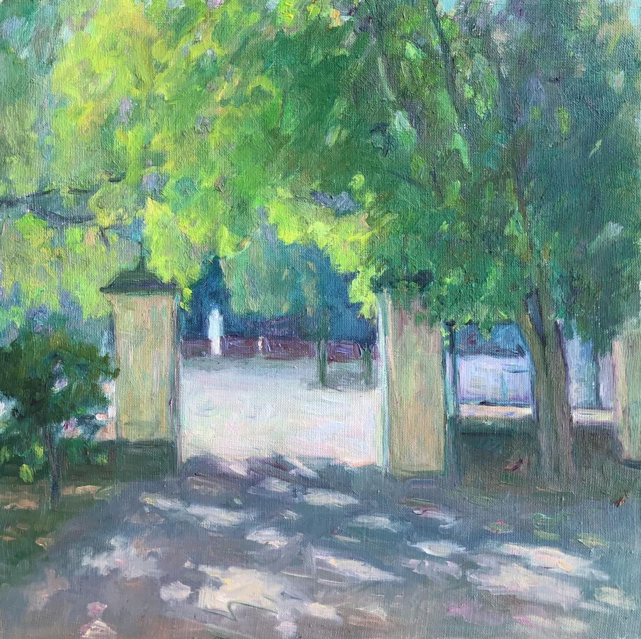 Courtyard in The Morning
